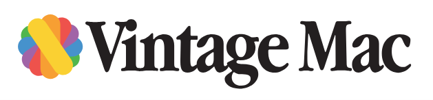 Vintage Mac logo